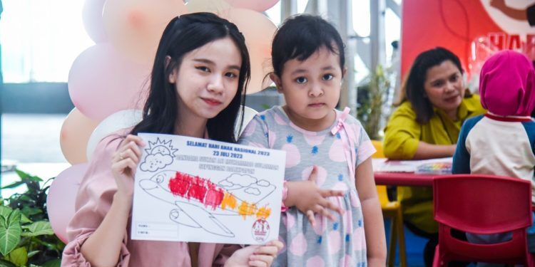 Bandara SAMS Gelar Lomba Mewarnai Anak